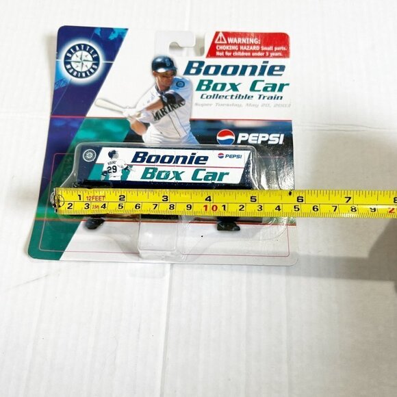 2003 Seattle Mariners Bret Boone Box Car Train Car Stadium Giveaway Collectible - Picture 4 of 4